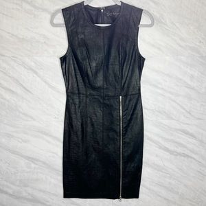 leather trim cut out back dress by yigal azrouel Yigal Azrouel (@yigal25) Instagram photos and videos